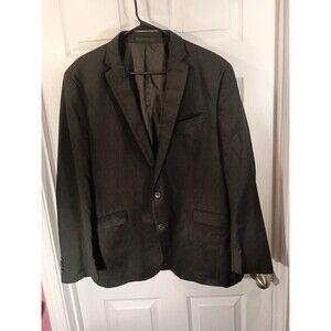 Kenneth Cole Reaction Blazer Jacket Size 46L Black